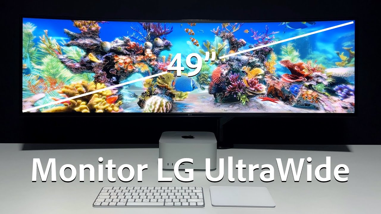 LG Monitor LED curvo de LG 49WL95C-W de 49 pulgadas 32:9 UltraWide Dual QHD  IPS con HDR 10