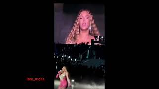BEYONCE perfoming with Blue Ivy live, Drunk in love.  Dubai 2023