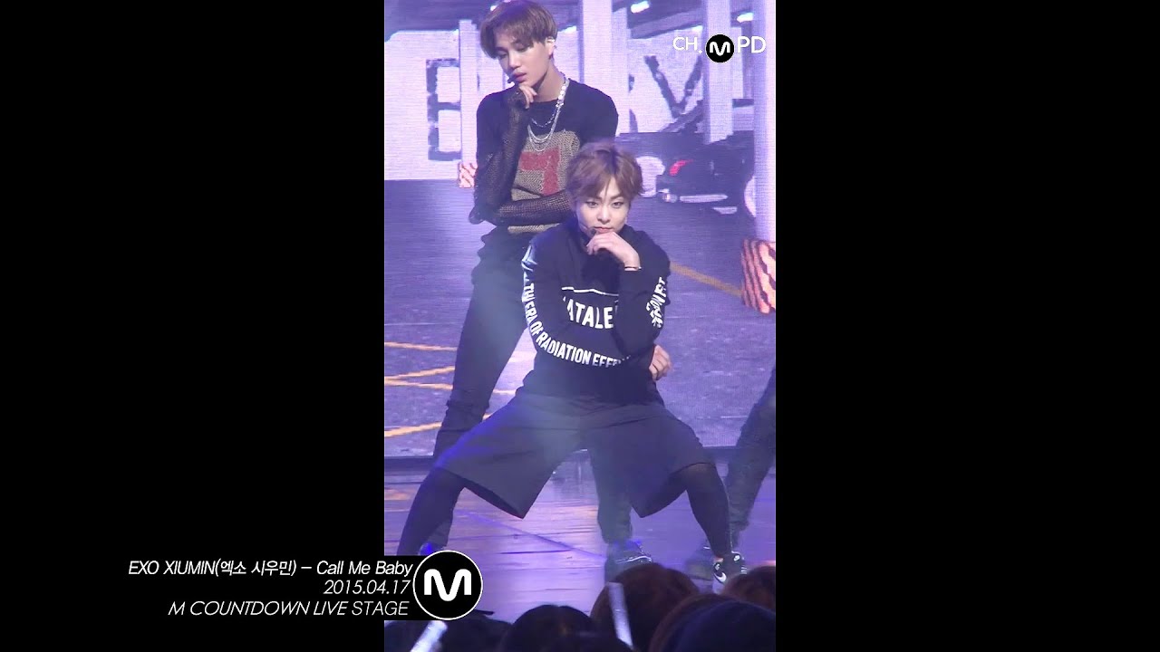 [MPD직캠] 엑소 시우민 직캠 Call Me Baby EXO XIUMIN Fancam Mnet MCOUNTDOWN 150417