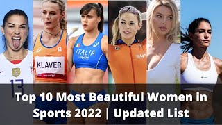 Top 10 Most Beautiful Women In Sports (2022) updated list | Beautiful Women In Track And Field