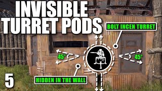 HOW I USED MY HIDDEN TURRET PODS TO DEFEND AGAINST A CLAN | Solo Rust