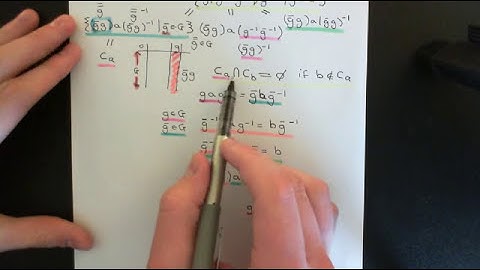 The Class Equation Part 2