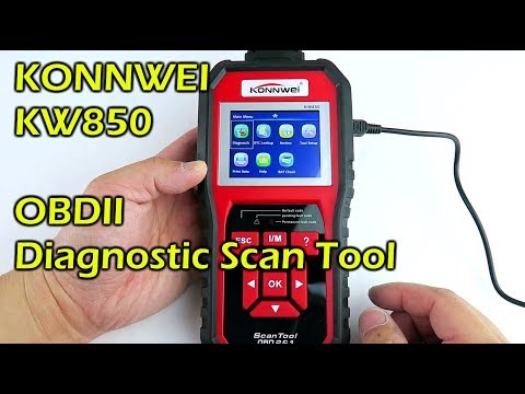 KONNWEI KW850 OBDII Diagnostic Scan Tool