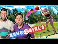 Boys vs girls basketball trick shot horse battle part 3