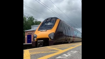 Cross Country 221*** Voyager Passing Northallerton At Speed