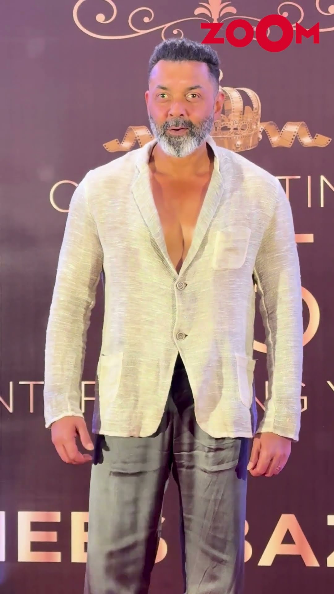 Bobby Deol SMILES at paps as they call him Lord Bobby during an event #bobbydeol #lordbobby #shorts