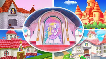 All Peach Castle Apparitions in Mario Kart Series (1996 - 2025)