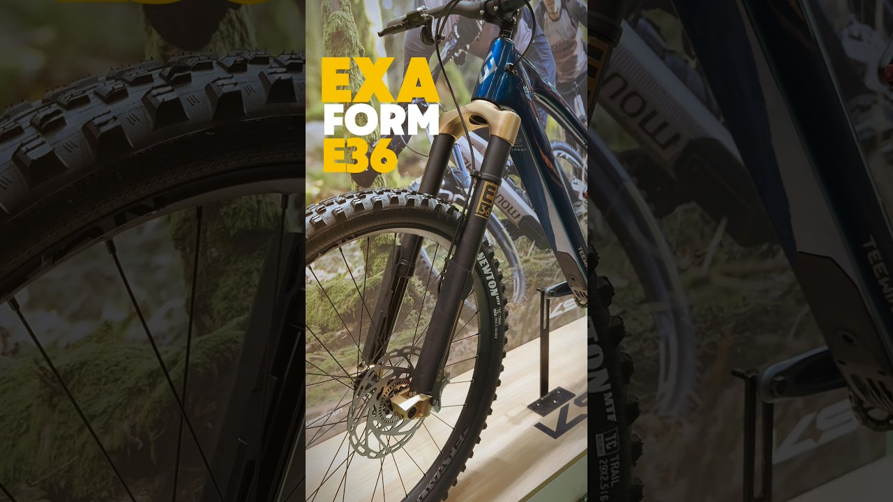 The E36 is 32in ready! Would you take a chance on a £600 upside-down fork from EXA Form?