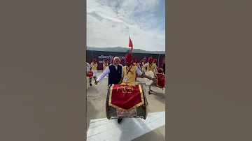 PM Modi Gets A Traditional Welcome In Nagpur 