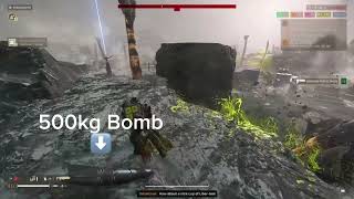 An Eagle never misses 😂🫡. Helldivers 2 funny clip.