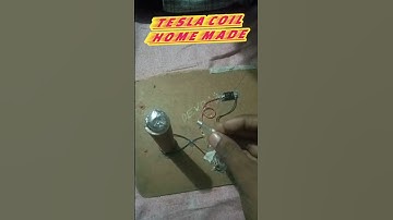 home 🏠 made Tesla coil 💡💡🔦#shorts #mrashiwanihacker