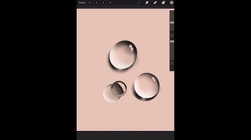 Easy waterdrop drawing #art #digitalart #procreate #tutorial #artist #ipad #shorts #procreateart