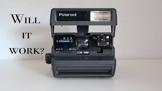 Testing a Polaroid close up 636, will it work?