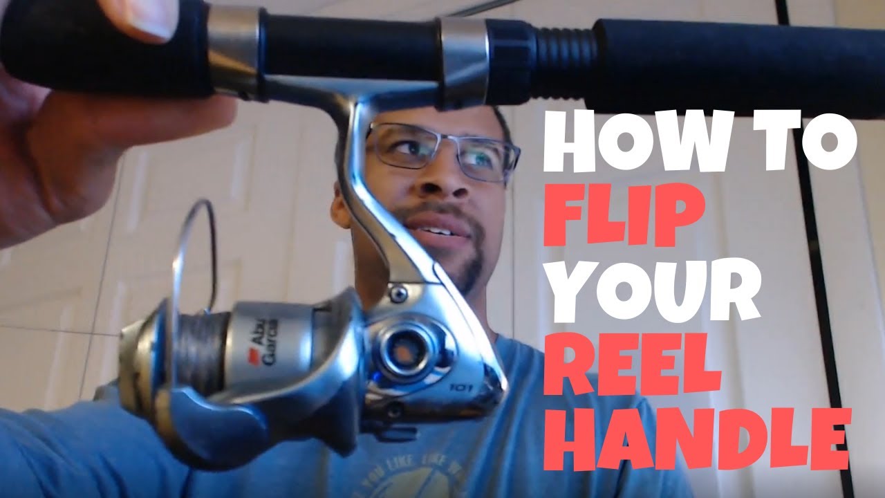 How To Change A Fishing Reel From Right To Left Handed - Left Hand or Right  Hand Retrieve 