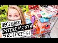 December 2020 MONTHLY Grocery Haul | Shop With on a BUDGET at Costco