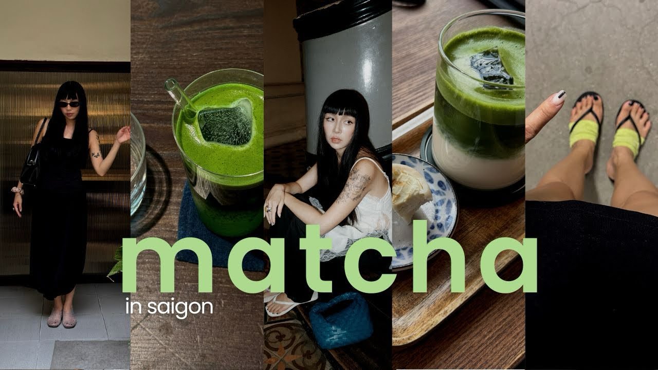Matcha spots ở Sài Gòn 2025 🍵 | Life in Saigon diaries #4