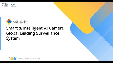 Milesight Smart & Intelligent AI Camera | Global Leading Surveillance | Cohesive Technologies