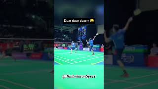 Duarr Duarr Duarr🔥💨🏸 #BadmintonSport #Smash #Shorts