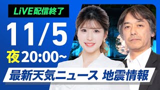 ウェザーニュースの配信のサムネイル画像