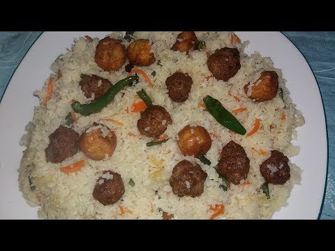 Eid Special- vegetable boondi pulao/Meatball Pulao/ Moti Pulao /Kofta pulao