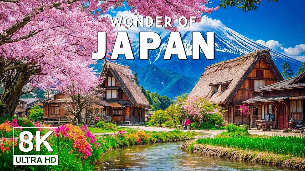 ⁣Wonders of Japan – Journey Through Mount Fuji, Vibrant Cities, Tranquil Villages | Travel Video 4K