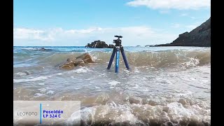 Leofoto LP-324C Poseidon with Ballhead LH-40 Waterproof Carbon Tripod