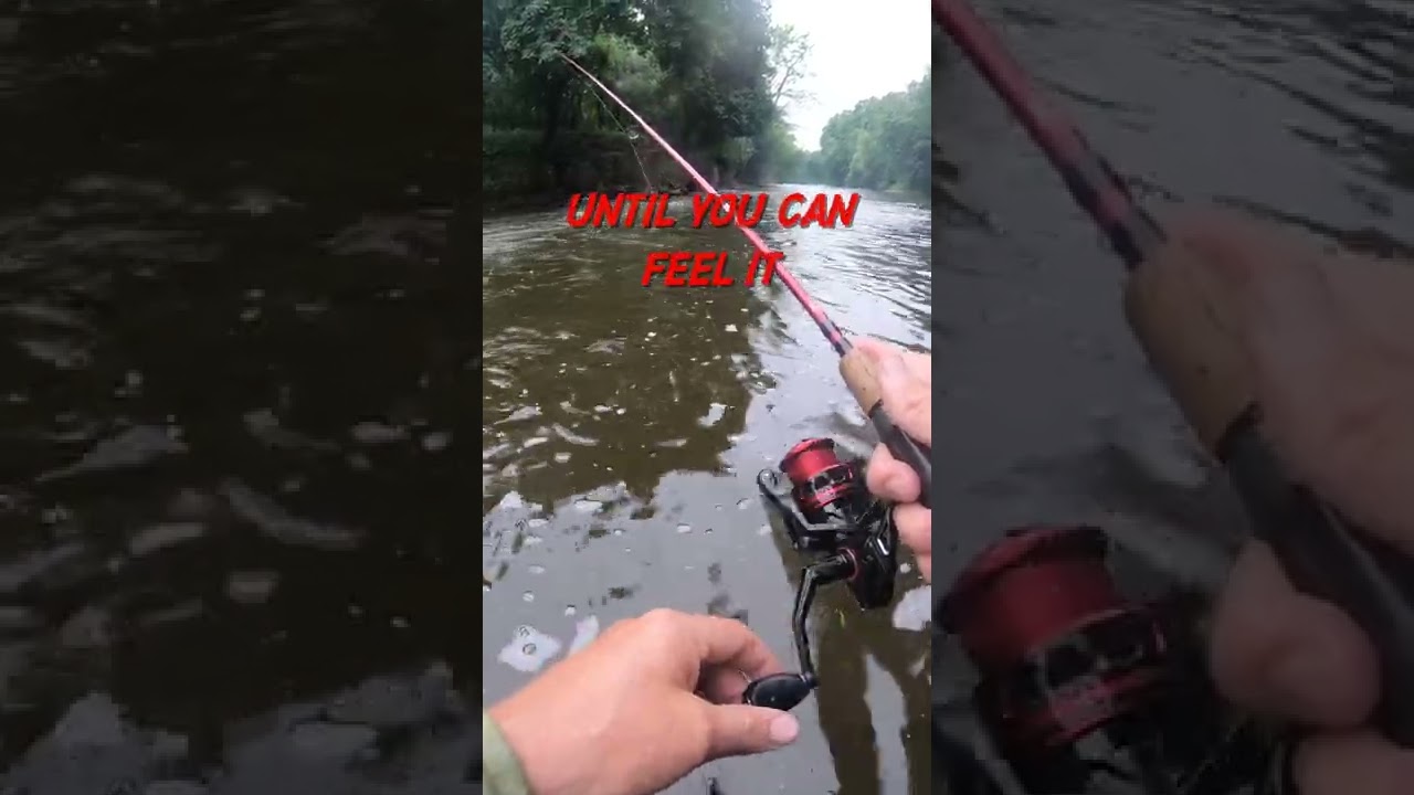 How to Fish with Worms in a River 