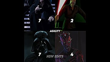 Darth Sidious VS Darth Vader VS Darth Maul VS Darth Tyranus