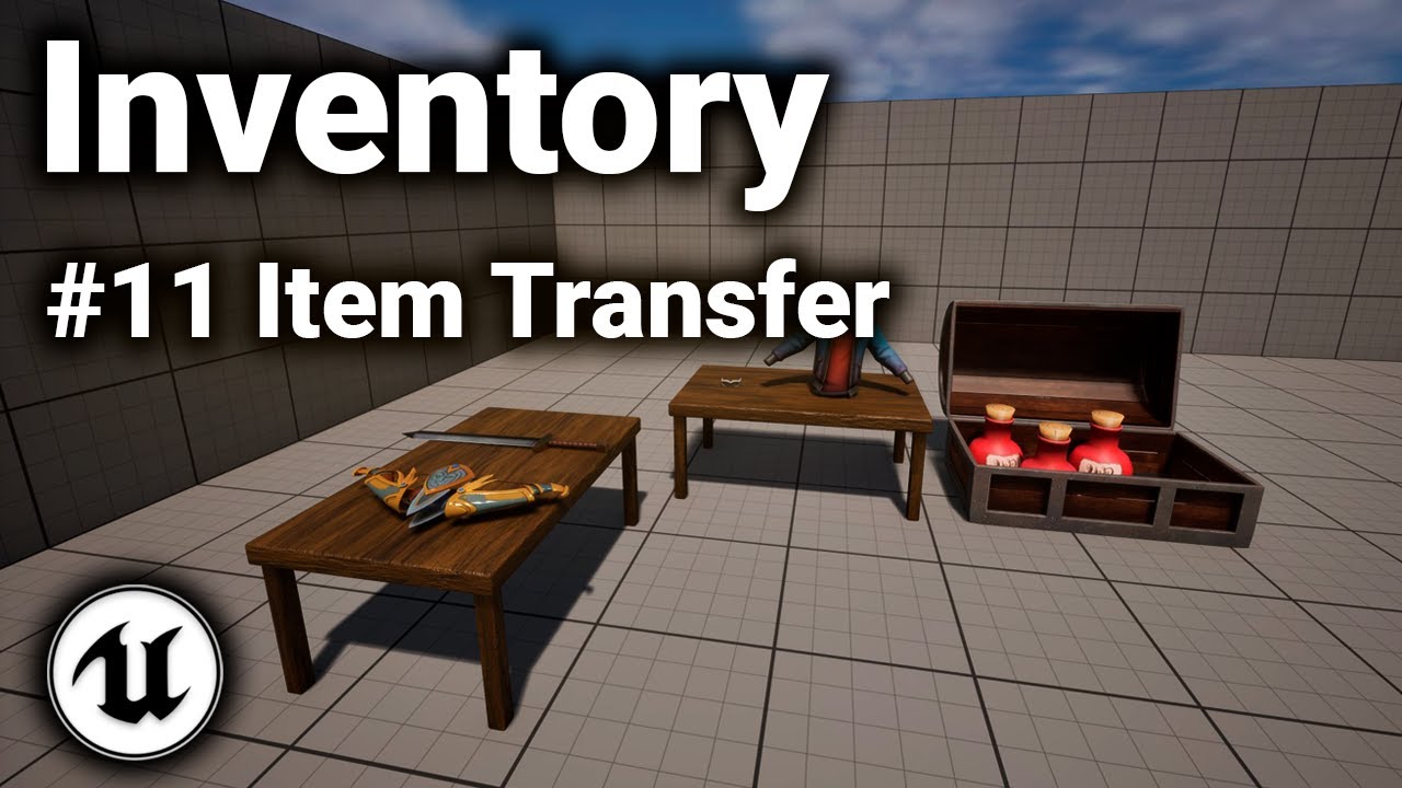 Full Inventory Tutorial Part 11 - Unreal Engine 5.4+ - YouTube