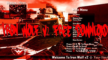 BO2 Mod Menu, Iron Wolf V2 (Free download)
