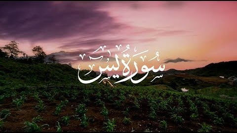 سورة يس | تلاوة مباركة للقارئ الشيخ محمد أسامة