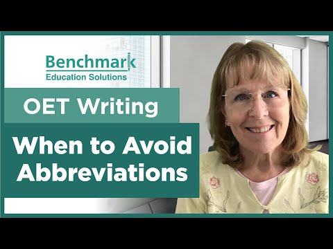Abbreviations in OET Letter Writing - Should You Abbreviate or Write in Full Form?