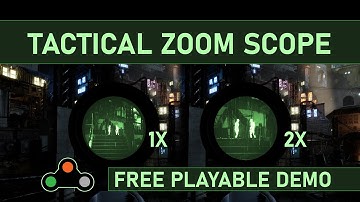 FPS Tactical Zoom Scope System in Unreal Engine - Free Playable Demo