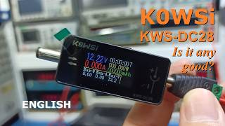 KOWSi KWS-DC28 DC Voltage Ammeter Power Meter Charging Tester DC 4-30V 0-12A Power Consumption