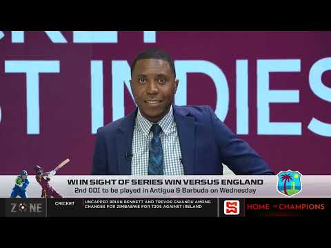 Windies in sight of series win vs England, West Indies lead the 3 match series 1-0, Zone discuss