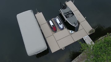Lake Area Docks & Lifts PolyDock Floating Dock System
