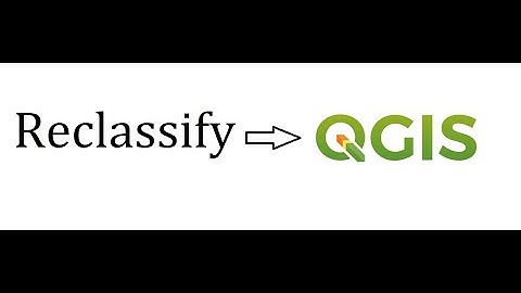 Reclassify- Raster image with negative value in QGIS