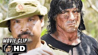 RAMBO Clip - 'Rambo Frees The Hostages' (2008) Action, Sylvester Stallone