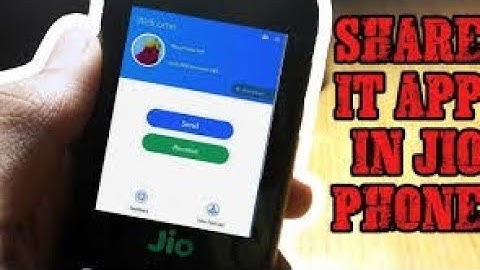 How to use shareit in jio phone|100%proof