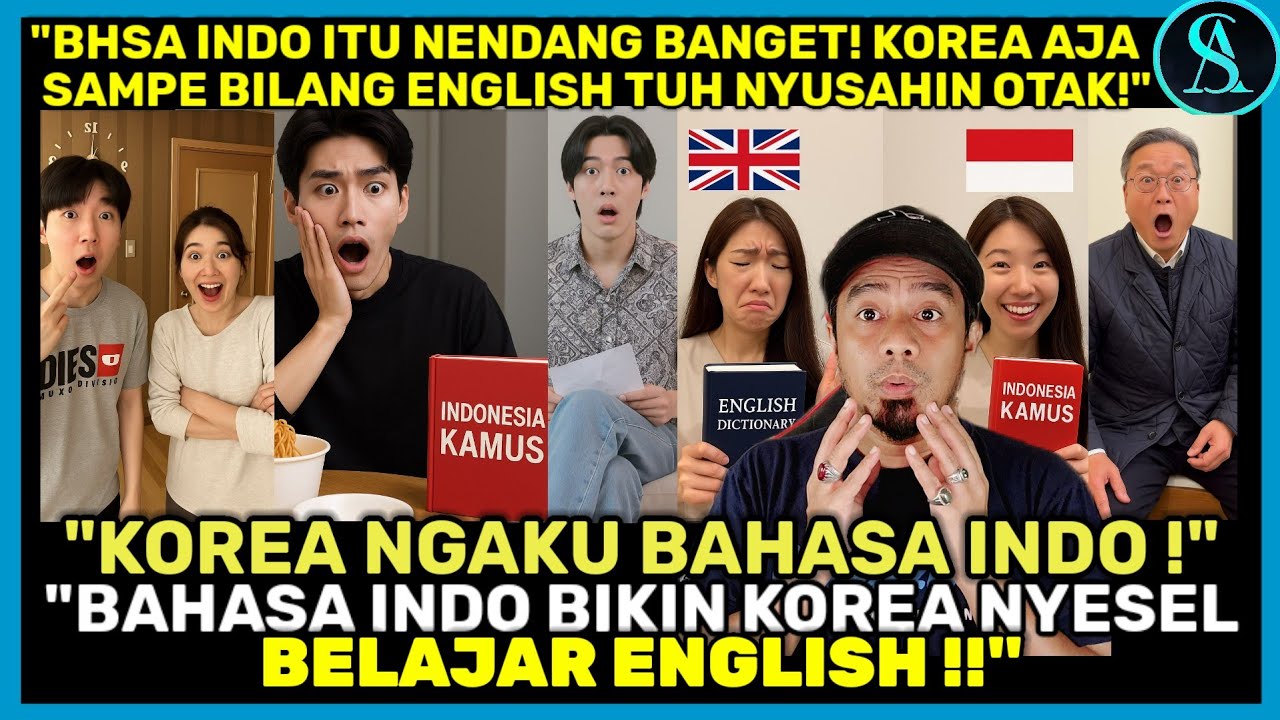 Gila Banget! ORANG Korea Malah Nyaman Gila Pake Bahasa Indo! English DiBilang Bikin Mual Otak!