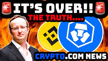Crypto.com WHAT HAPPENED!? | CRO Coin Price | Cronos NFT NEWS