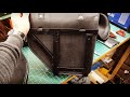 DIY How to make motorcycle saddle bags luggage suport system brackets VBC Yamaha ybr125 custom