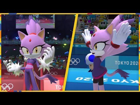 All 24 Events Blaze Gameplay Mario Sonic At The Olympic Games Tokyo 2020 Switch