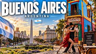 BUENOS AIRES, Argentina 🇦🇷 | Cinematic Travel Video (No Voiceover)