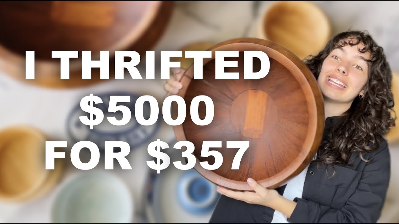 MY 5,000 Thrift Haul Carolina Gelen YouTube