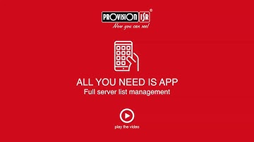 PROVISION CAM 2 All you need is app
