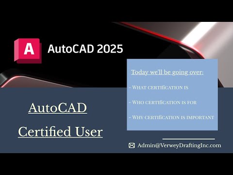 AutoCAD Certified User