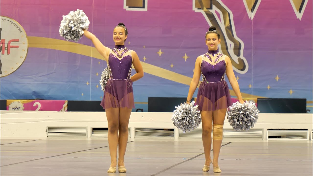 Majorettes* - duo Pom  - XX European Majorette Championship - Monza 2025