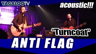 Anti Flag - "Turncoat" (acoustic)