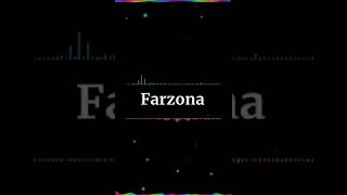 Farzona ismiga video.